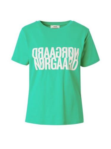 MADS NORGAARD COPENHAGEN Shirts  smaragd / hvid