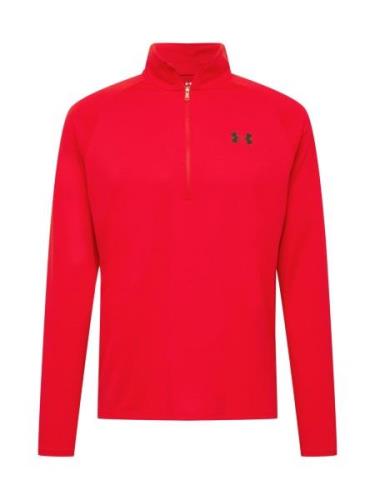 UNDER ARMOUR Sportsweatshirt  rød / sort