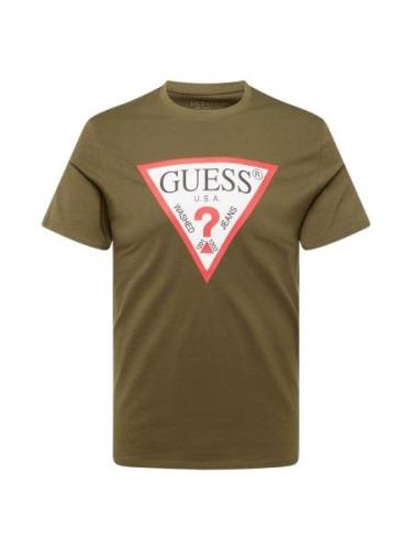 GUESS Bluser & t-shirts  oliven / rød / sort / hvid