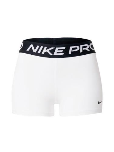 NIKE Sportsbukser 'Pro'  sort / hvid