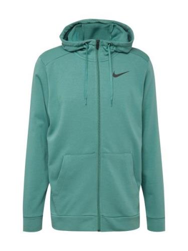 NIKE Sportssweatjakke  smaragd / sort