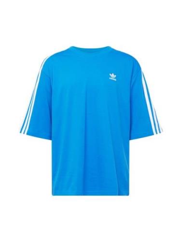 ADIDAS ORIGINALS Bluser & t-shirts 'Adicolor'  azur / hvid