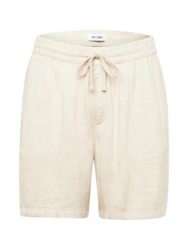 Only & Sons Bukser 'TEL'  beige-meleret