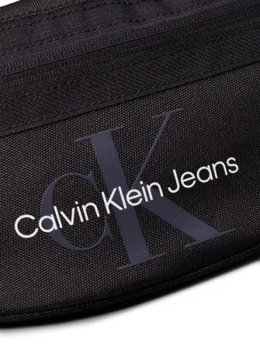 Calvin Klein Jeans Bæltetaske 'Essentials'  dueblå / sort / hvid