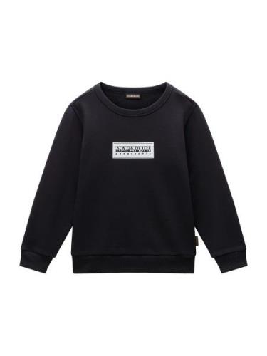 NAPAPIJRI Sweatshirt 'K B-CHAMOIS'  sort / hvid