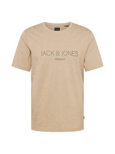 JACK & JONES Bluser & t-shirts 'JPRBLAJARED'  taupe / sort