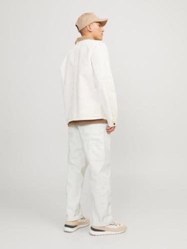 JACK & JONES Cargobukser 'JPSTEddie JJCarpenter'  creme