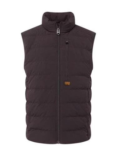 G-STAR Vest 'Foundation'  brun / sort