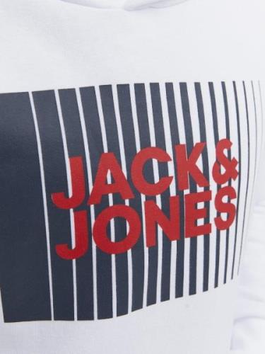 Jack & Jones Junior Sweatshirt  rød / sort / hvid