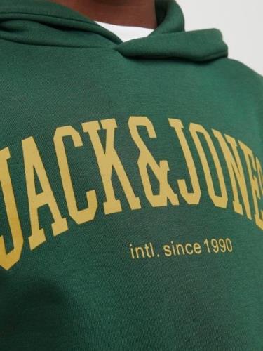 Jack & Jones Junior Sweatshirt 'JJEJosh'  gul / gran