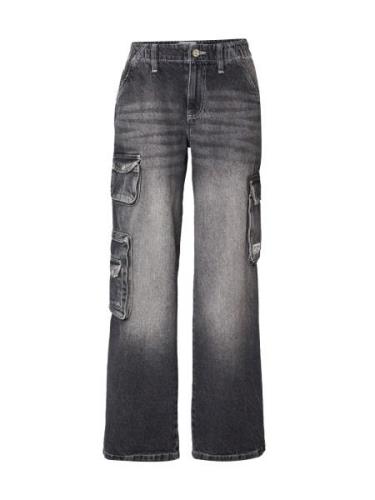 BDG Urban Outfitters Cargojeans 'CYBER'  black denim