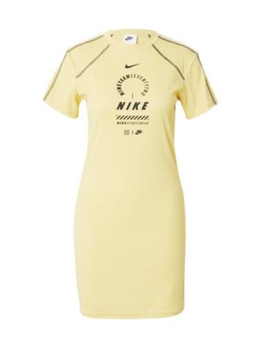 Nike Sportswear Kjole  guld / sort