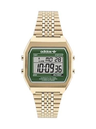 ADIDAS ORIGINALS Digitalur 'Ao Street'  guld / grøn