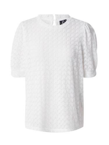 VERO MODA Bluse 'Becca'  hvid