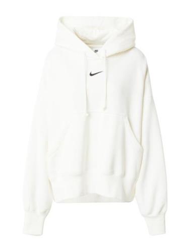 Nike Sportswear Sweatshirt 'PHOENIX FLEECE'  lysebeige / sort