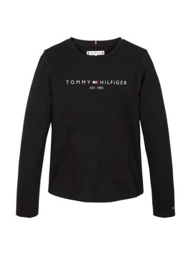 TOMMY HILFIGER Bluser & t-shirts 'Essential'  rød / sort / hvid