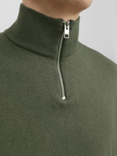 JACK & JONES Pullover 'JJEEmil'  mørkegrøn