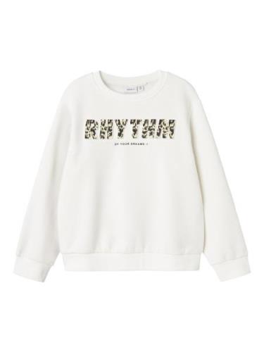 NAME IT Sweatshirt  beige / grå / hvid