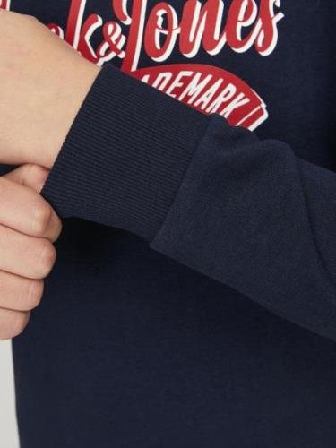 Jack & Jones Junior Sweatshirt  navy / rød / hvid