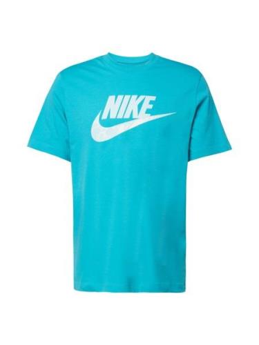 Nike Sportswear Bluser & t-shirts 'FUTURA'  aqua / hvid