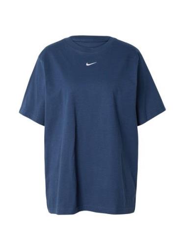 Nike Sportswear Shirts 'Essentials'  navy / hvid