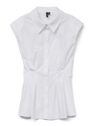 VERO MODA Bluse  hvid