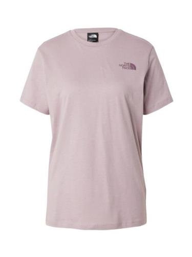 THE NORTH FACE Shirts 'REDBOX'  lilla / lilla / hvid