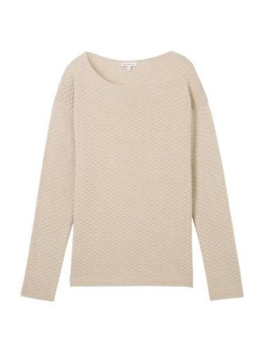 TOM TAILOR Pullover  beige