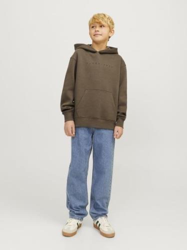 Jack & Jones Junior Sweatshirt 'JESTAR'  umbra / sort