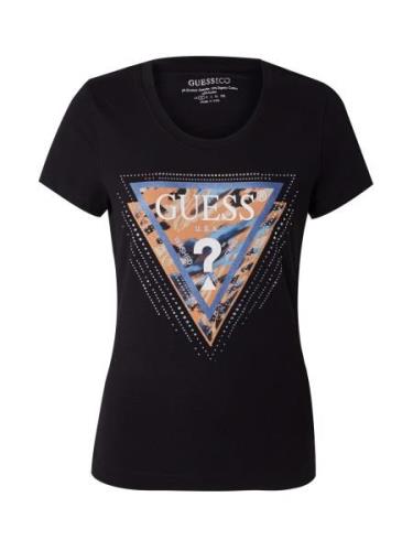 GUESS Shirts  beige / lyseblå / sort / hvid