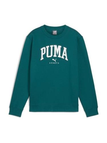 PUMA Sweatshirt 'SQUAD'  petroleum / sort / hvid