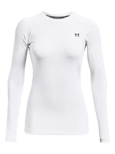 UNDER ARMOUR Funktionsbluse 'Authentics'  sort / hvid