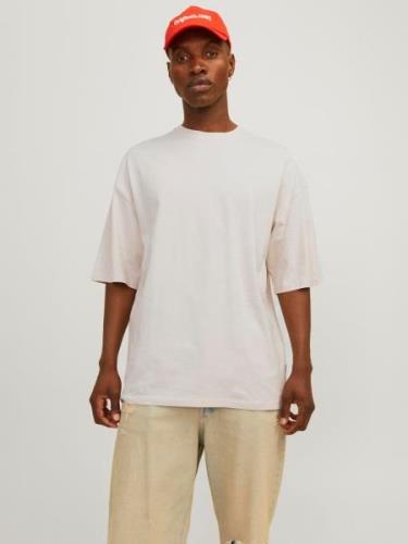 JACK & JONES Bluser & t-shirts 'JJECharge'  creme