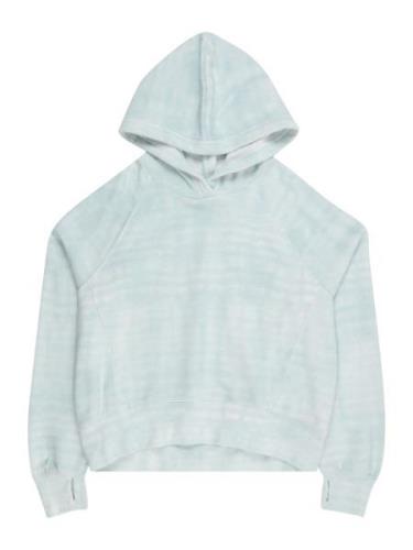 Abercrombie & Fitch Sweatshirt 'ESSENTIAL'  pastelblå / hvid