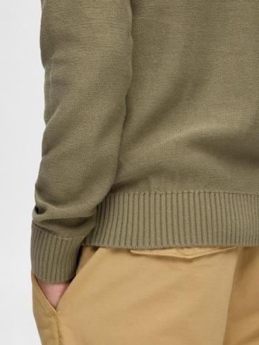 SELECTED HOMME Pullover 'SLHAxel'  oliven