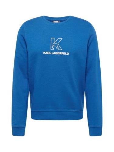 Karl Lagerfeld Sweatshirt  mørkeblå / offwhite