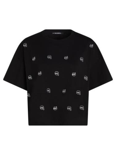 Karl Lagerfeld Shirts  sort / hvid