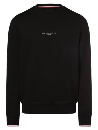 TOMMY HILFIGER Sweatshirt  sort / hvid