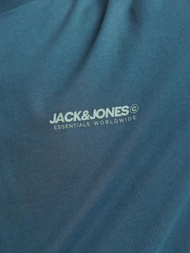 JACK & JONES Bluser & t-shirts  blå / hvid