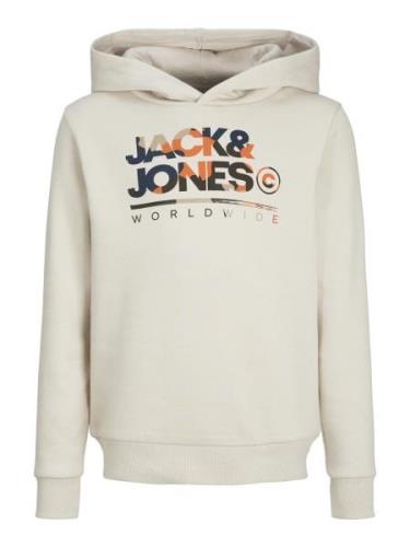 Jack & Jones Junior Sweatshirt  beige / orange / sort