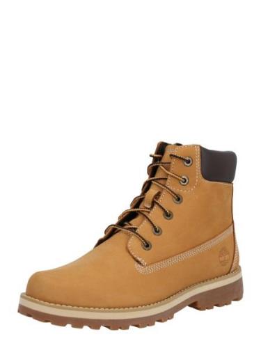 TIMBERLAND Støvler 'Courma'  karamel / sort