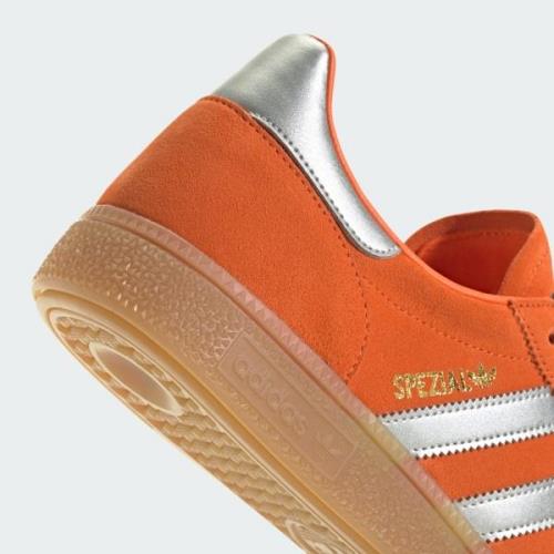 ADIDAS ORIGINALS Sneaker low 'Handball Spezial'  orange / sølv