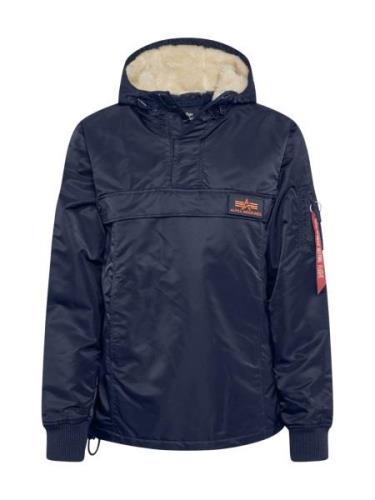 ALPHA INDUSTRIES Overgangsjakke 'HPO Anorak'  navy / koral