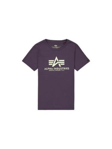 ALPHA INDUSTRIES Shirts  neongrøn / burgunder