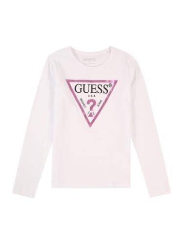 GUESS Bluser & t-shirts  mørk pink / sort / offwhite