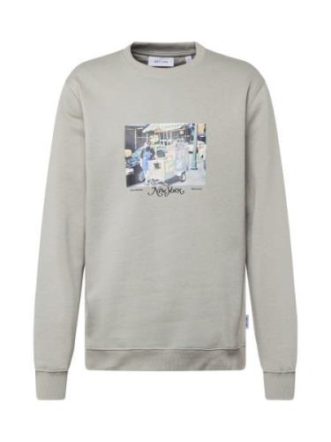 Only & Sons Sweatshirt 'ONSROBERT'  lyseblå / gul / grå / sort