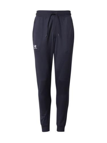 UNDER ARMOUR Sportsbukser  sort / hvid