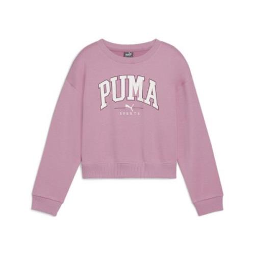 PUMA Sweatshirt 'Squad'  lysviolet / sort / hvid