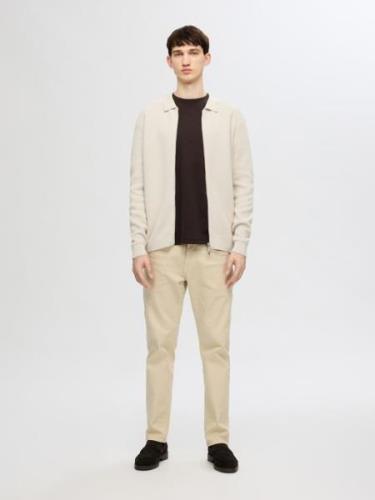 SELECTED HOMME Cardigan 'SLHDane'  lysebeige