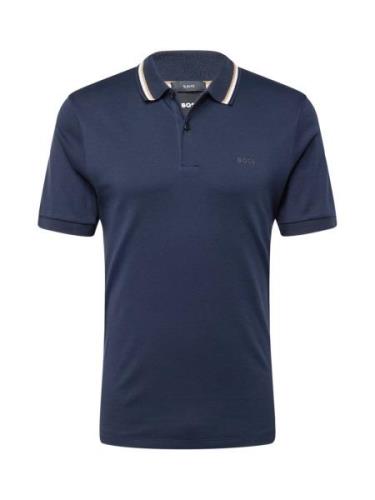 BOSS Bluser & t-shirts 'Penrose 38'  camel / navy / hvid